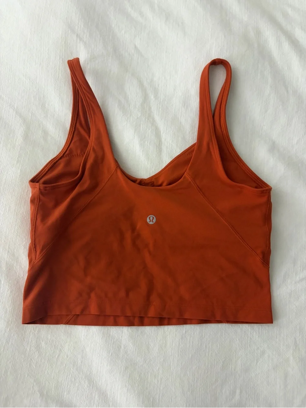 lululemon athletica Rust-Orange Align Tank